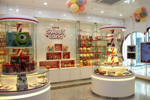 롯데제과 '스위트랜드' 운영 당시 모습. <롯데제과 제공>